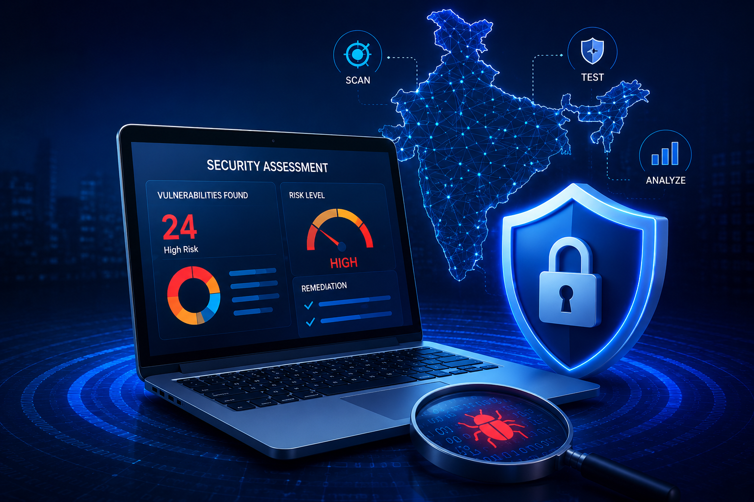 Vulnerability Assessment & Penetration Testing in India