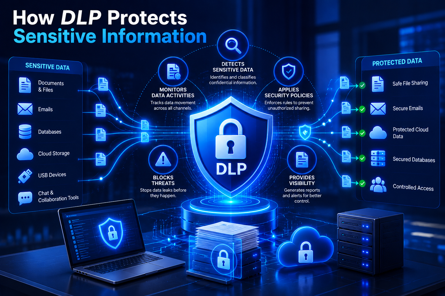 How Data Loss Prevention Protects Sensitive Information