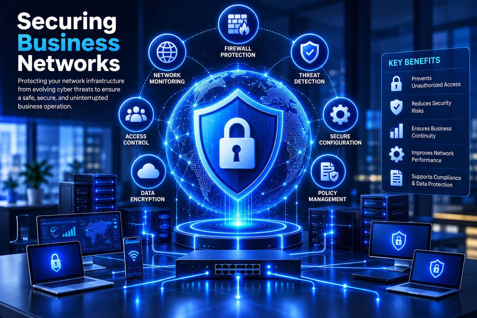 How to Secure Business Networks from Cyber Attacks